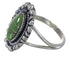 Turquoise Silver Jewelry Ring Size 6-1/4 AX88270